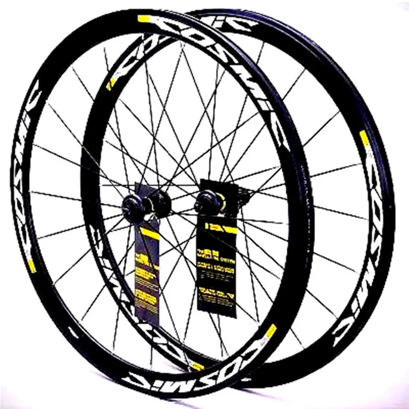 

700C Cosmic Elite Road Bike Bicycle Ultralight Aluminum Alloy V Brake Wheels 40mm Wheelset Rims