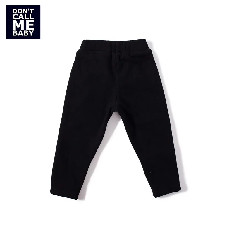 Don CALL ME/мягкие прямые брюки из хлопка с блестками для маленьких девочек детские