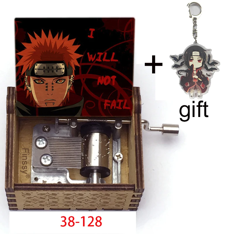 

Anime Color Print Wooden Music Theme sadness and sorrow Musical Box Christmas Birthday Gift Cosplay Party Props