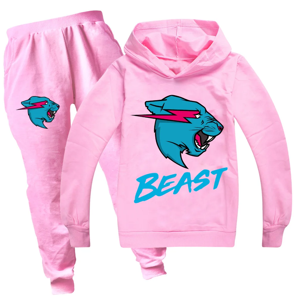 

New Children's Clothing Sets Cat 3D Print Hoodies T-shirt+Pants Suit Fashion Kids Sweatshirt Sweater Teens Girls Boys Clothes