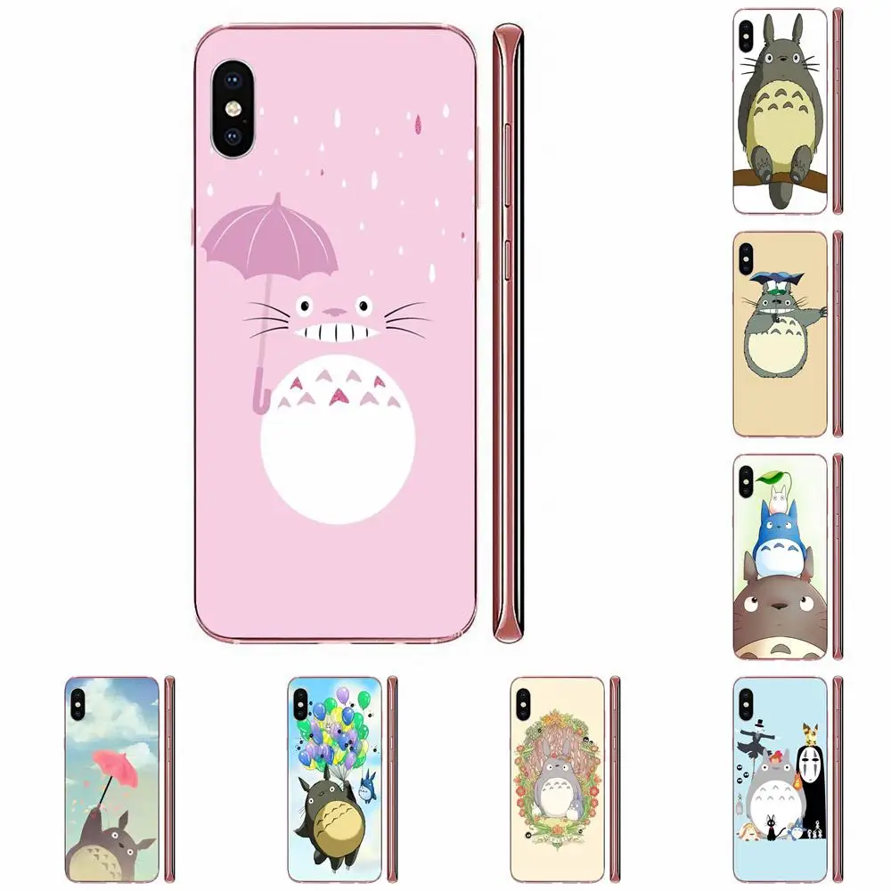 Специальное предложение вертикальный Тоторо С мультяшным котом для Samsung A01 A51 A71 A81