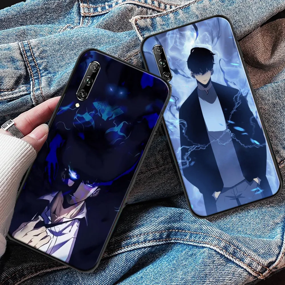 

Solo Leveling Phone Case For Huawei P Smart Z 2019 2021 P20 P30 P40 Lite Pro Plus Funda Carcasa Soft TPU Back Cover Korea Manga