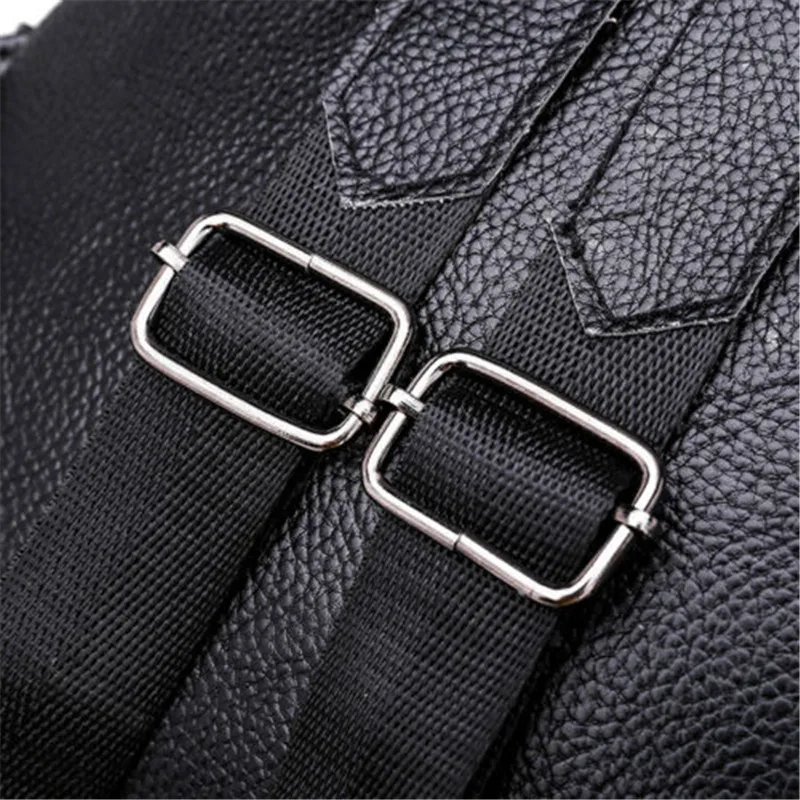 Рюкзак из искусственной кожи для женщин модные дамские сумочки на ремне через