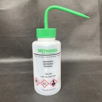 2pcslot methanol elbow plastic squeeze wash bottle lab rinse bottles clean safely