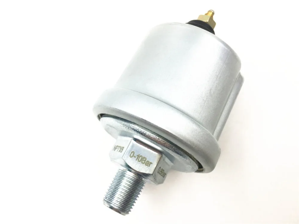 Упаковка из 1 нового NPT-1/8 Механический датчик давления масла s NPT1/8 M10X1 датчик резьбы для 5 бар 10 бар датчик давления топлива