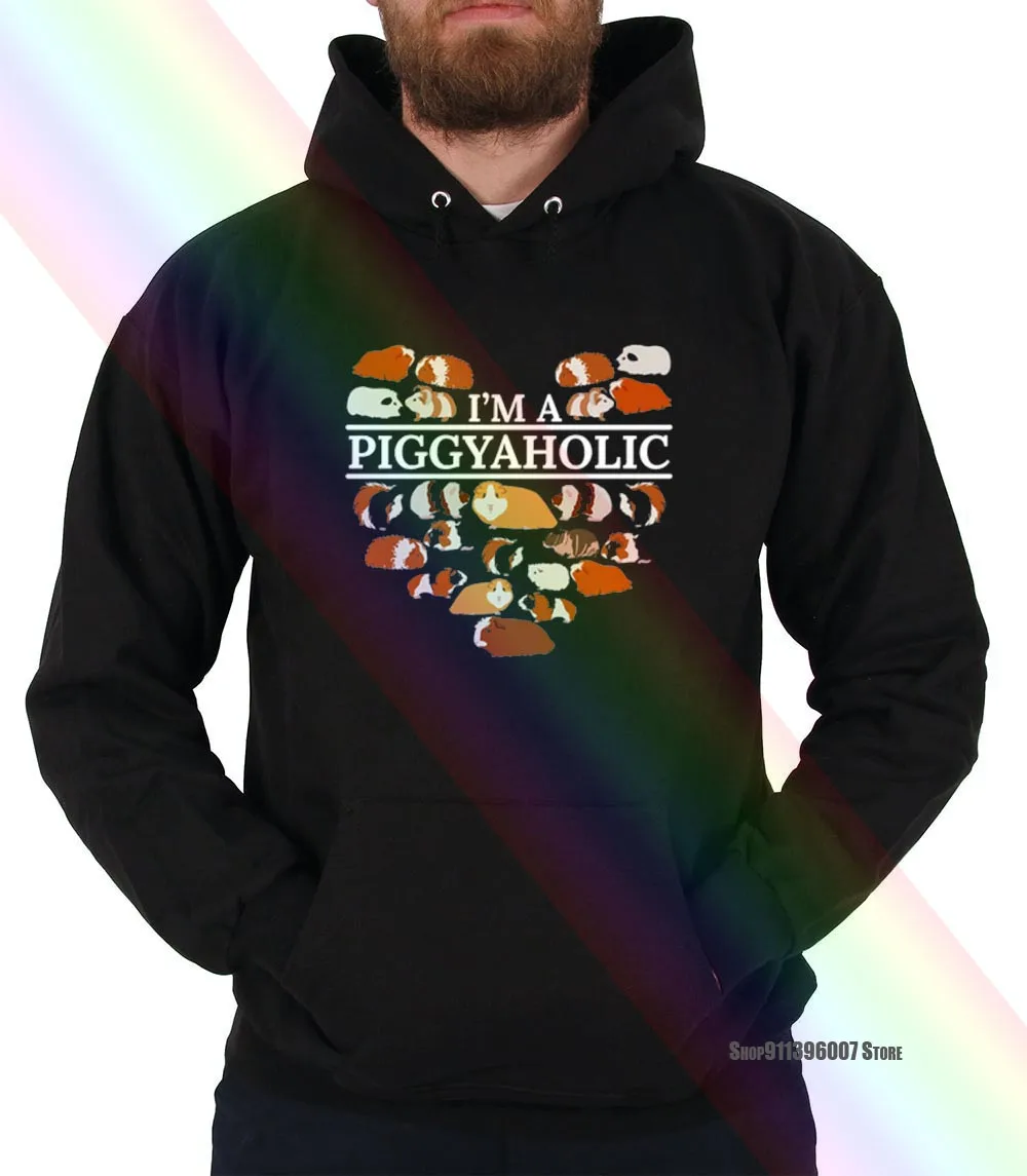 Свитшоты для морских свиней Im A Piggyaholichoodie|Толстовки - Цена: 939,87 руб.