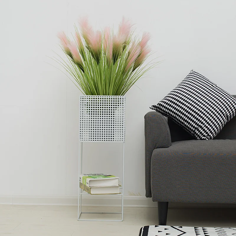 

Nordic fashion light luxury indoor plant stand multi-layer floor type living room flower rack creative high-end flowerpot shelf