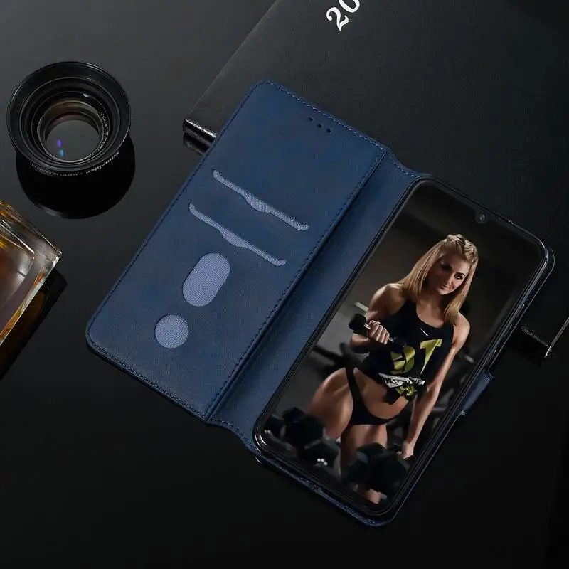Чехол-Кошелек для huawei P Smart Z Plus, чехол-книжка Smart huawei P, чехол-книжка из искусственной кожи, чехол Psmart Capas 360