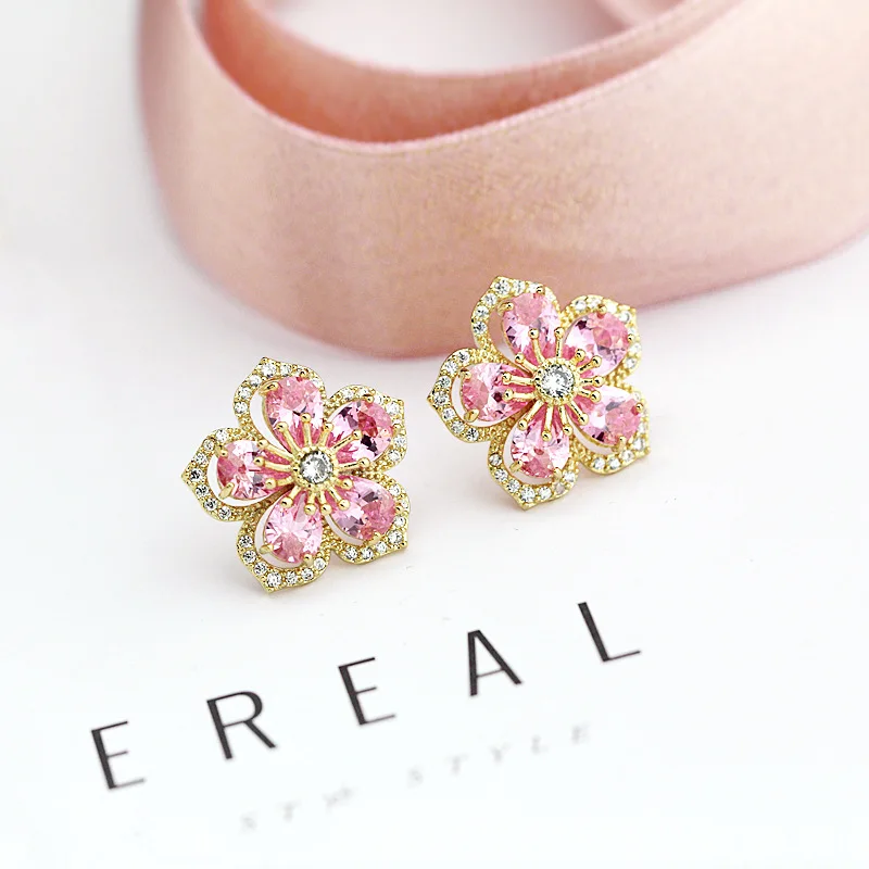 2020 новые корейские преувеличенные большие серьги в форме цветка модные