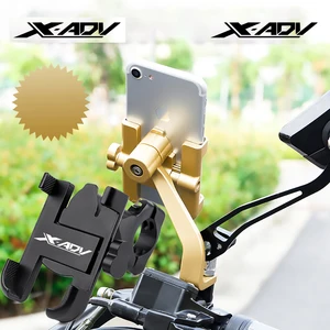 for honda x adv x adv 2017 2018 2019 xadv 750 universal alloy phone holder motorcycle handlebar accessories for all smartphones free global shipping