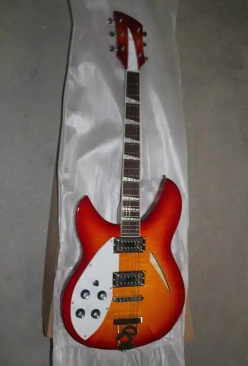 Оптовая продажа гитары Новое поступление электрическая гитара Rickenback 330 для левой