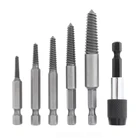 Набор для извлечения сломанных винтов, инструмент для удаления поврежденных болтов, износостойкий