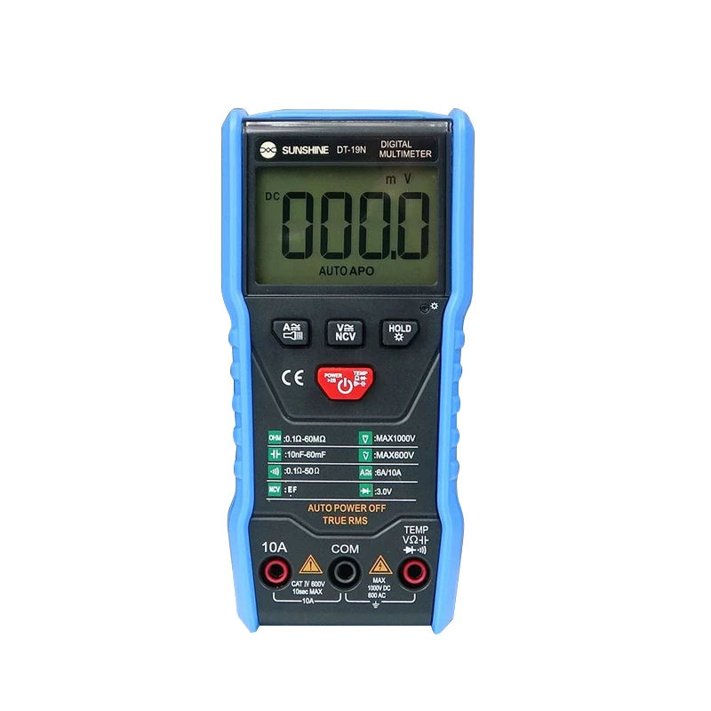 DT 19N 17N DN 9205 амперметр высокоточный Интеллектуальный мультиметр бытовой цифровой
