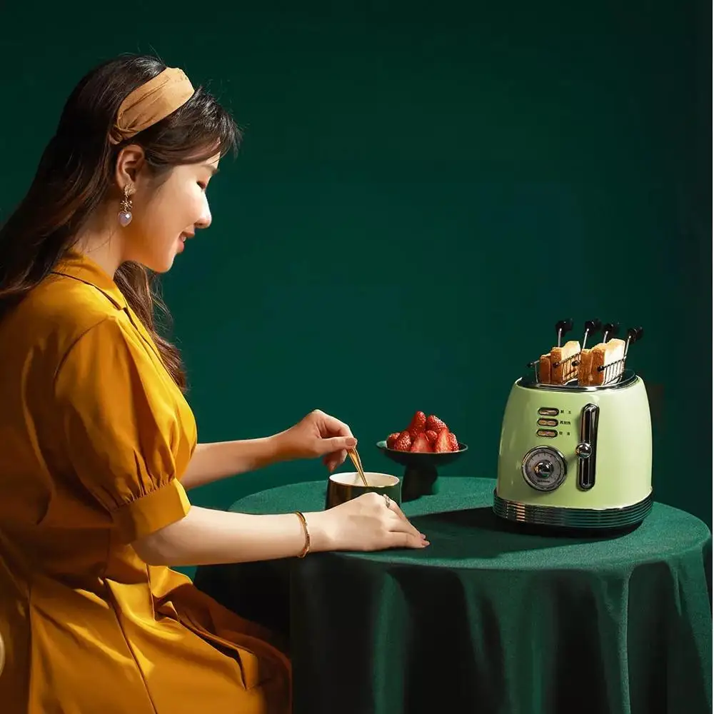 Автоматический тостер XIAOMI MIJIA Qcooker домашний мини-тостер для завтрака
