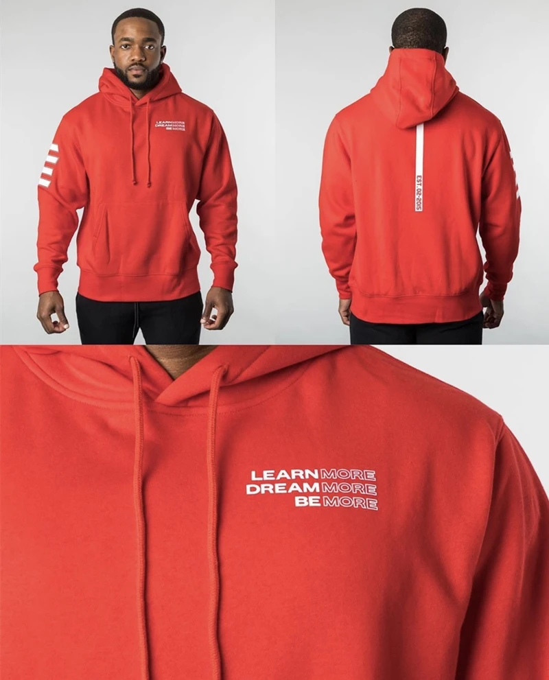 

2020 Men Training Hoodies Autumn Fashion Tracksuit Fleece Sweatshirt Men's Winter Long Sleeves Pullover Hoody Sports Sweatshirts