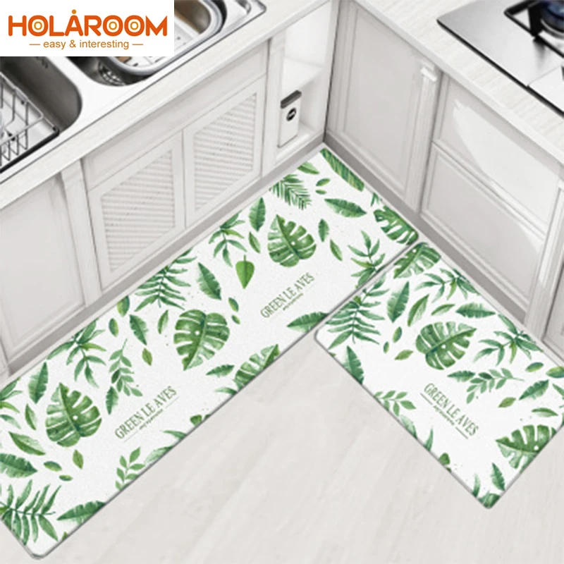Качественные кухонные ковры ПВХ кожаные коврики татами водонепроницаемые