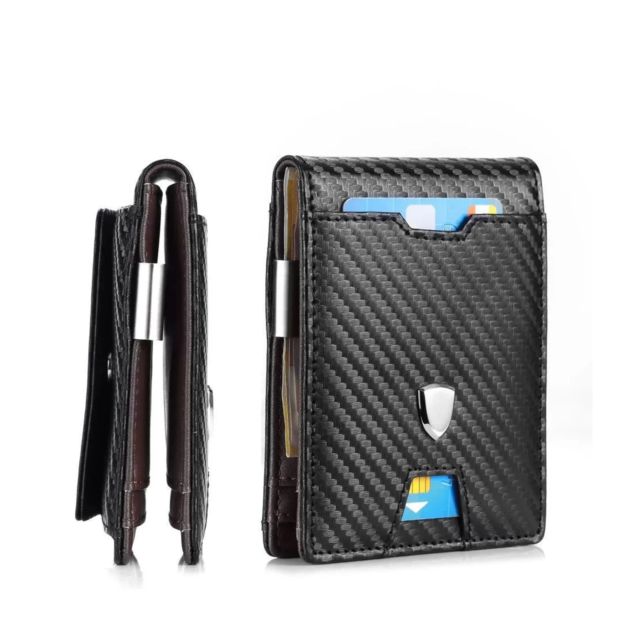 

Multifunction Men’ s Short Wallet Portable Large Capacity Change Purse Handbag for Coins Cards Cash Small Change Storage Bag