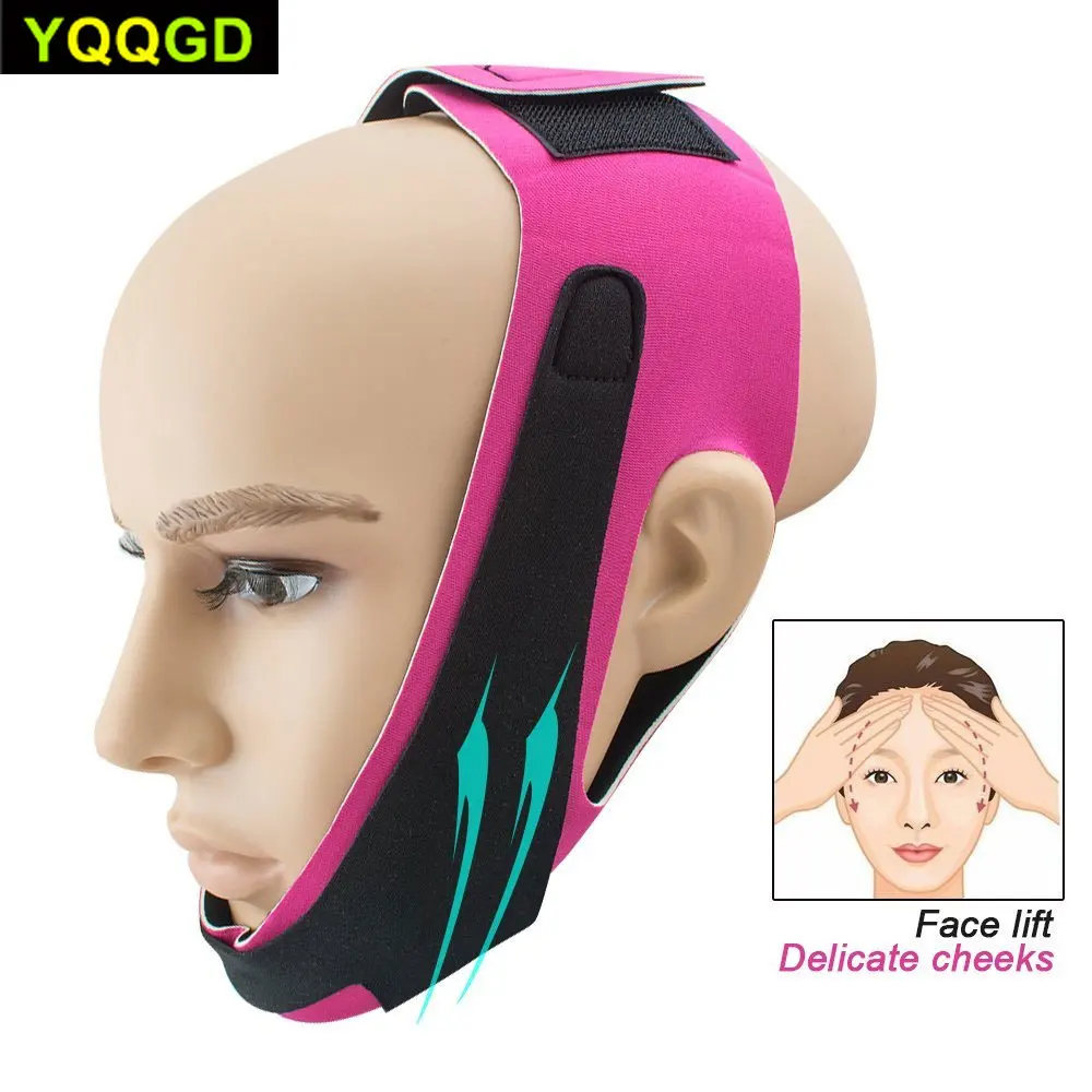 1 шт. V линия маска подтяжка лица пояс для похудения двойной подбородок ремень