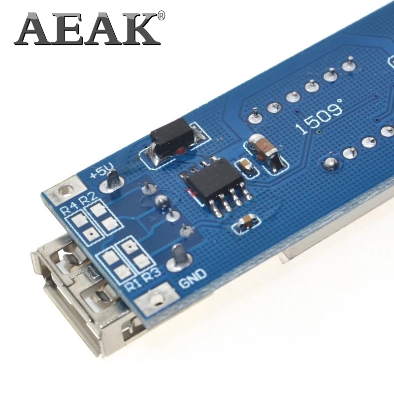 Понижающий модуль AEAK DC двухпроводной вольтметр 5 В зарядное устройство USB или