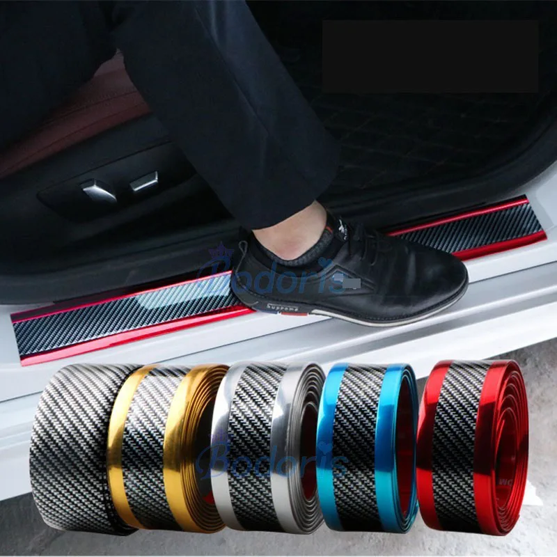 Door Sill Bumper Anti Scratch Protective Strips For great wall haval h2 h3 h5 m2 m4 h6 geely ec7 ec8 emgrand gt cs35 Accessory | Автомобили
