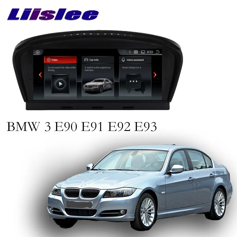 LiisLee автомобильный мультимедийный плеер GPS аудио радио для BMW 3 E90 E91 E92 E93 2004 ~ 2011 CCC Evo