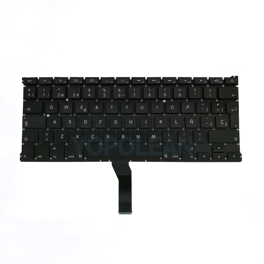5 шт./лот новая испанская клавиатура с подсветкой для Macbook Air 13 &quotA1369 2011 A1466 2012 2013 2014