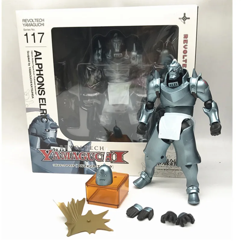 Экшн-фигурка Yamaguhi alphons elric 117 из ПВХ Коллекционная модель игрушки подарок 17 см |