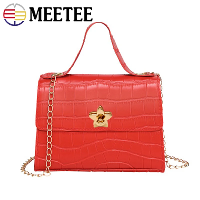 

5pcs Meetee 30mm New Flower Twist Lock Metal Star Wallet Turn Locks Closures for Bags Click Clasp DIY Sewing Luggage Hardware