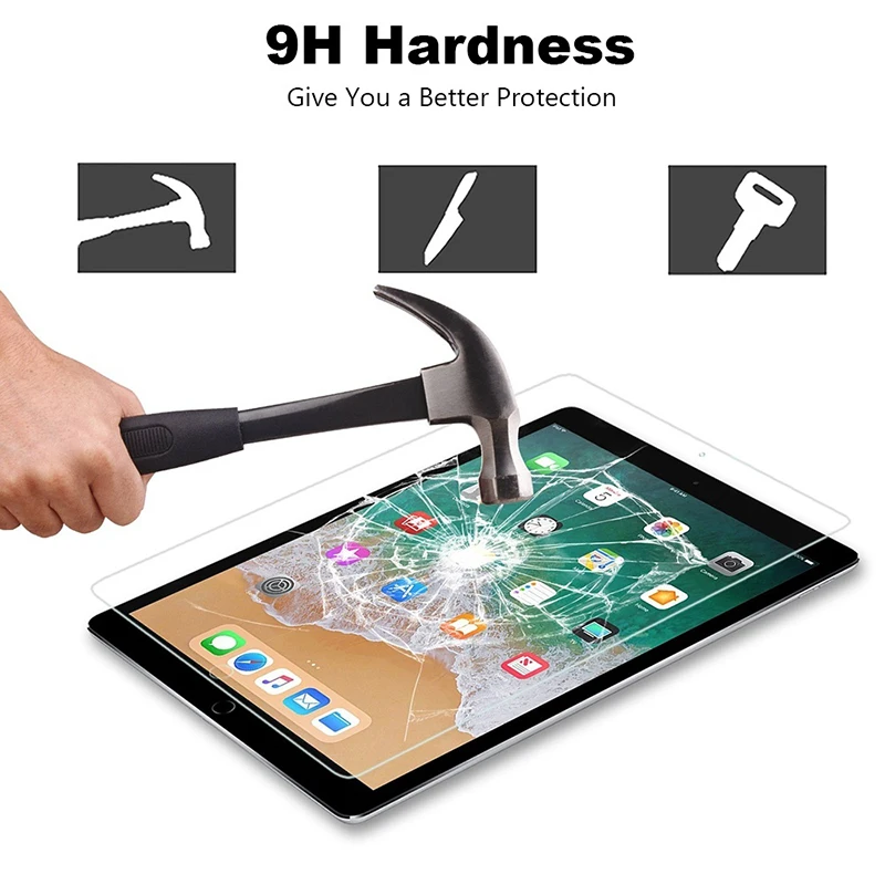 Закаленное стекло для Apple iPad 7-го поколения 10 2 Защита экрана iPed Mini 3 4 5 Air Pro 11 2020 9 7 |
