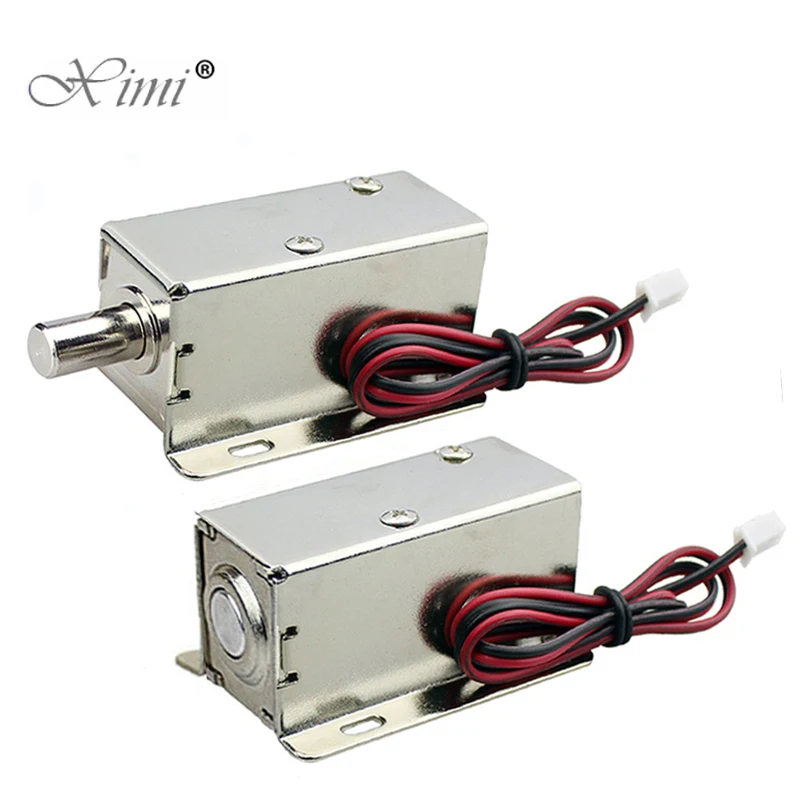 Электромагнитный клапан 12 В постоянного тока миниатюрный Электрический замок