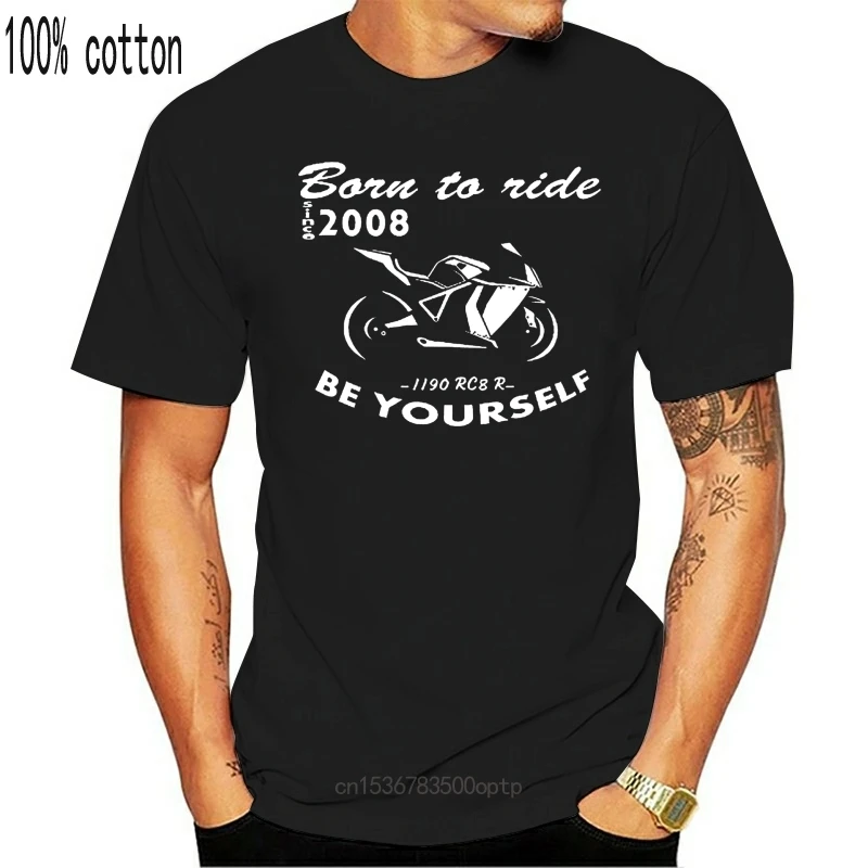 

New Mens 2021 Fashion O-Neck Stylish Per Moto 1190 Rc8 R Biker Racer Maglietta T Shirt Cotton Tops Tees