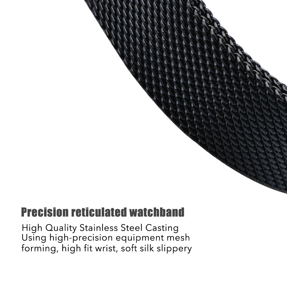 Металлический ремешок для XiaoMi Mi Band 5 Correa браслет из нержавеющей стали без винтов