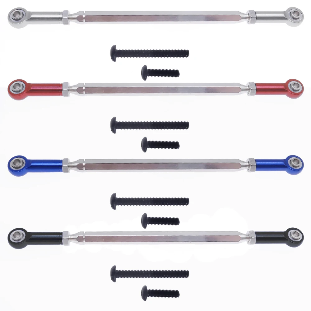 RCAWD 1pcs alloy + #45 steel steering link/linkage/turnbuckle/tie rod for 1-10 RGT 86100 86110 FTX5579 Outback Fury crawler part