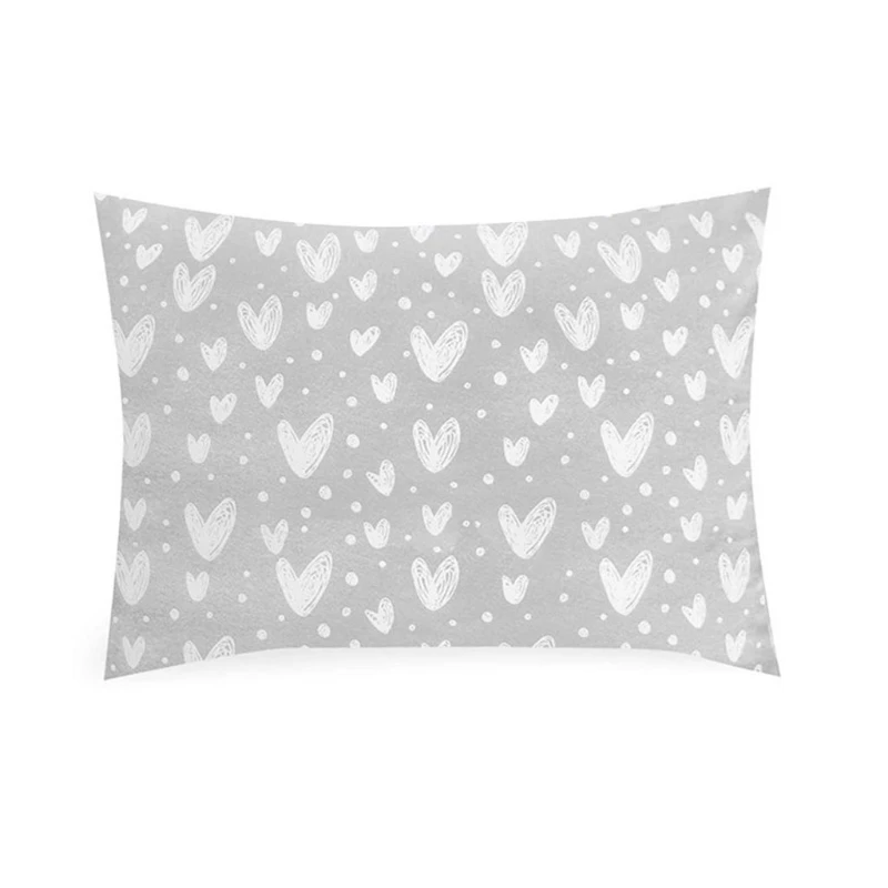 

Baby Pillowcase Ultra Soft Cotton Kids Toddler Cot Bed Sleeping Pillow Cover Envelope Style Travel Pillowcase for Girls L9CD