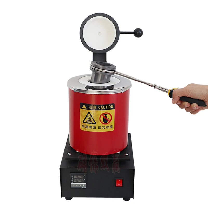 Плавильная печь 3 кг с графитовым тигелем золотая серебряная медная и