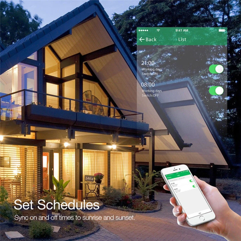Смарт разъем Wi Fi и Bluetooth Сопряжение розетка ЕС 16A Мощность монитор Функция времени