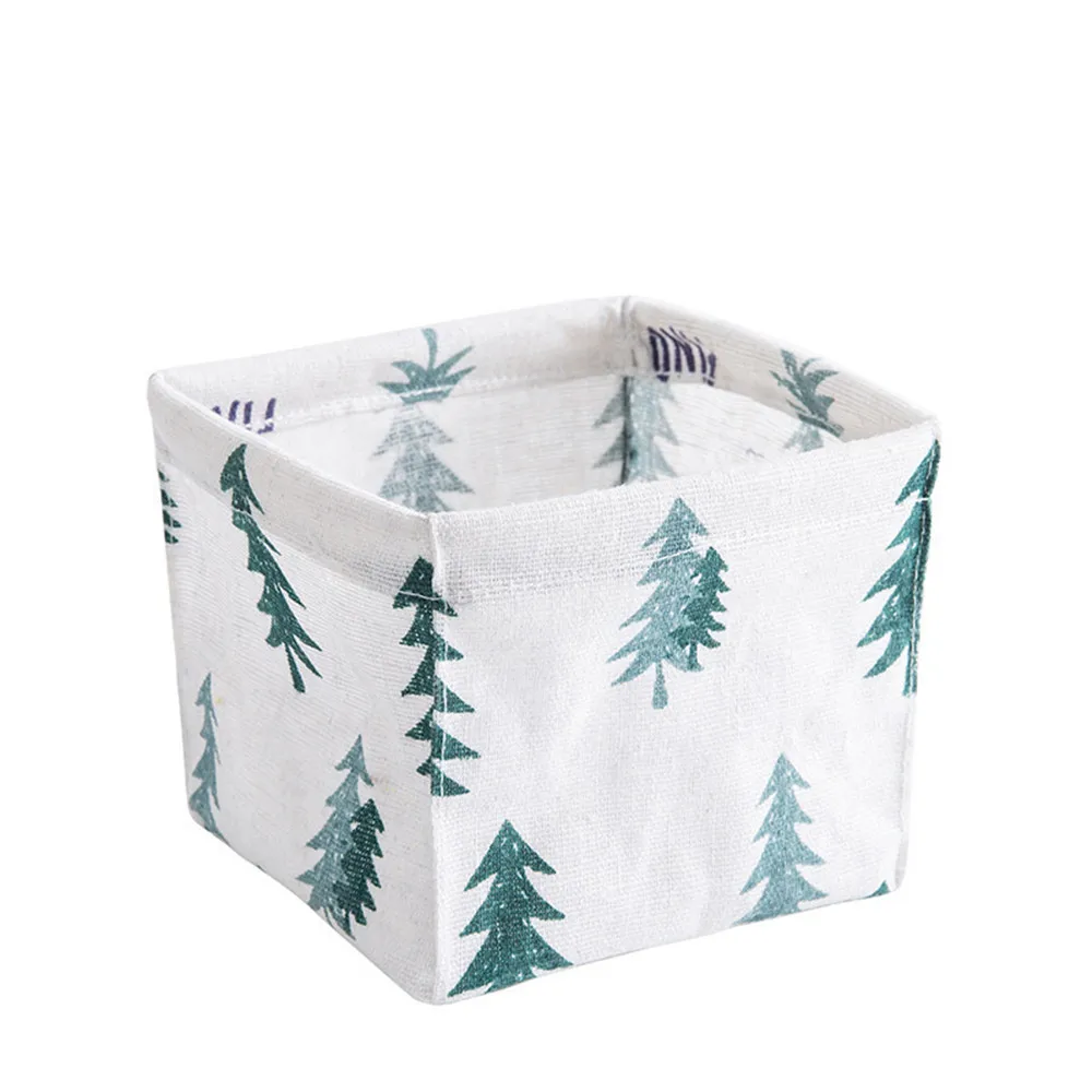 Foldable Colors Bin Closet Toy Box Container Organizer Fabric Basket New Home Desktop Storage Bags Dropship Small fresh | Дом и сад