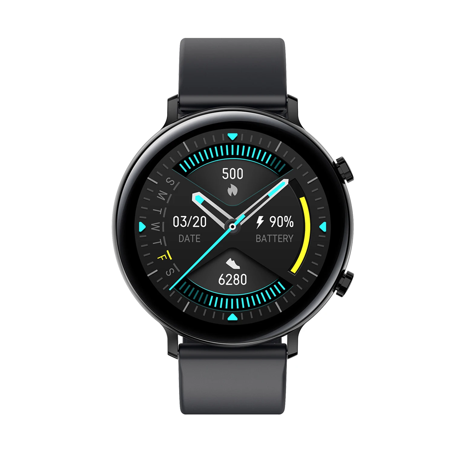 

GW33 Sports Smart Watch For Men Women 1.28 inch Call IP68 Waterproof ECG+PPG Music Smartwatch For IOS Android