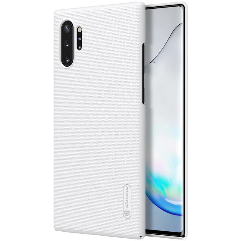 Бежевый Для samsung Galaxy Note 10 Plus Nillkin супер матовый защитный жесткий чехол для samsung Note 10 Plus 9 8 7 FE Nilkin чехол для телефона - Цвет: Бежевый
