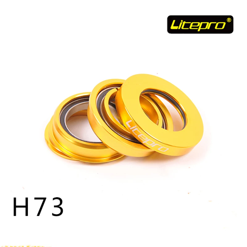 73g Litepro H73 велосипедный подшипник Haed набор встроенный 44 мм складной наконечник