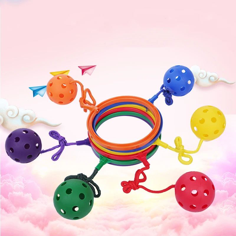 

Swing Ball Bouncing Ball Foot Ring Kick Ball Ring Jump Circle Kids Toys