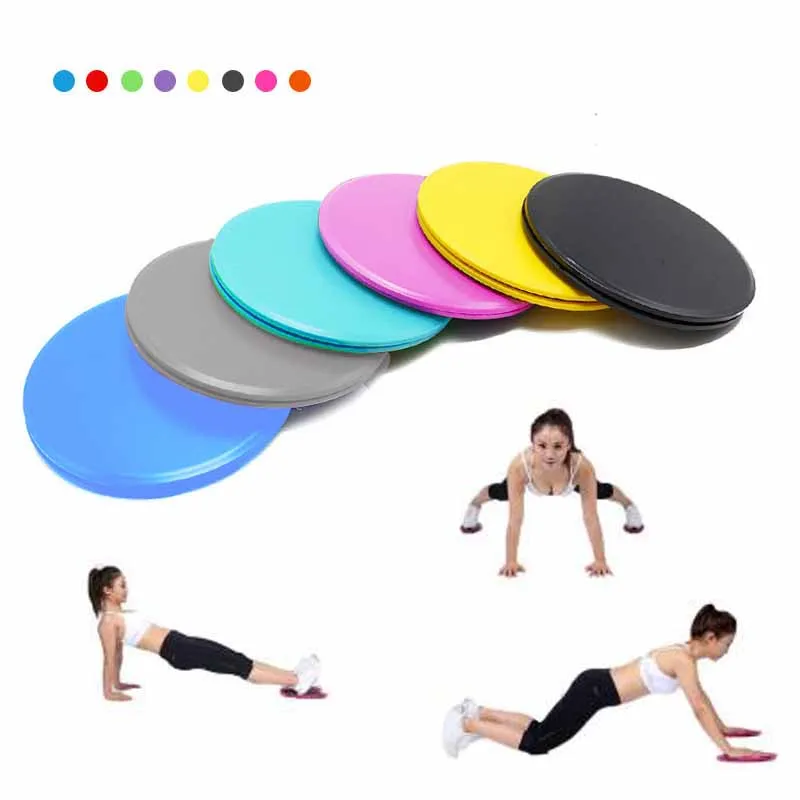 

2PCS/Pair Gliding Discs Slider Fitness Disc Exercise Sliding Plate For Yoga Gym Abdominal Core Muscle Training Yoga Sliding Disc