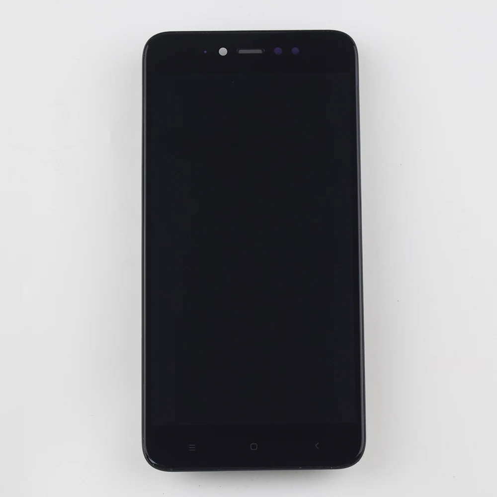 Для Xiaomi Redmi Примечание 5A Prime Note5A MDG6S ЖК сенсорный экран дигитайзер сенсорная стеклянная панель+ ЖК-дисплей модуль в сборе рамка