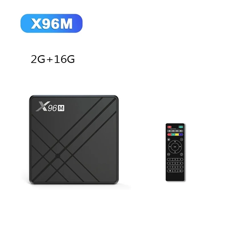 X96M Smart TV Box Android 9 0 Allwinner H603 Cortex A53 четырехъядерный 64 бит 2 Гб RAM/16 ГБ ROM 4G WiFi Поддержка TF