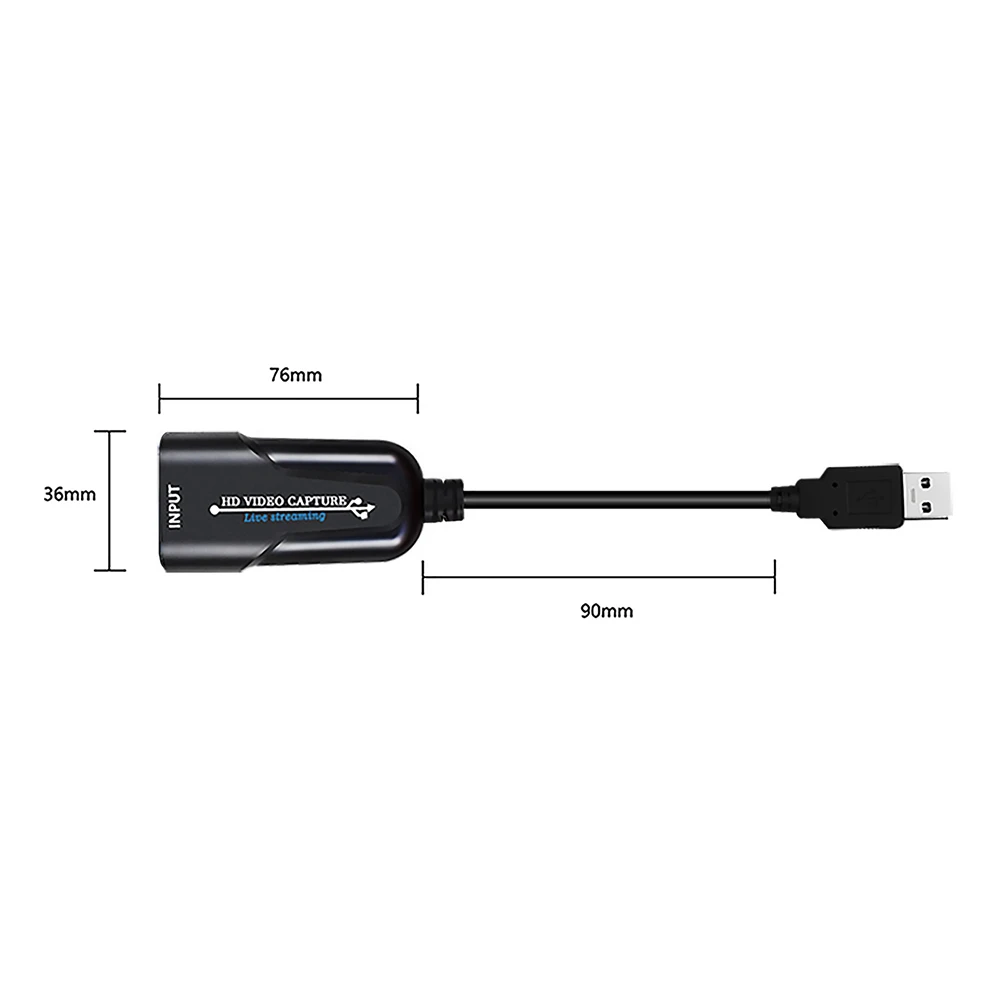 Карта видеозахвата совместимая с HDMI USB 3 0 записывающая коробка для PS4 игр DVD