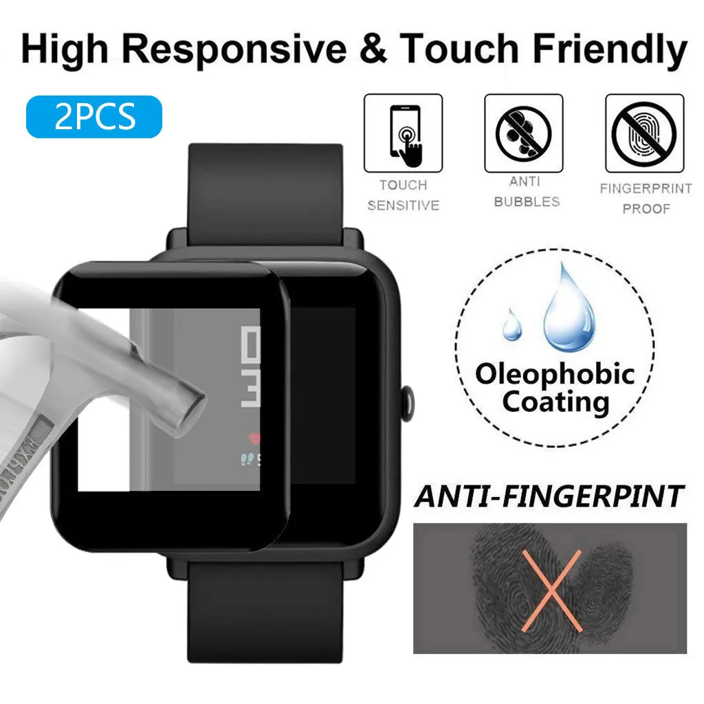 Для смарт-браслета AMAZFIT bip Smart watch 1/2/3 шт. прозрачные ультра пленка из закаленного