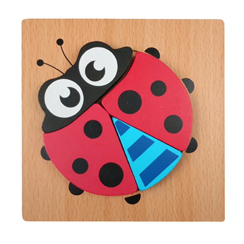 Материалы Монтессори детская головоломка доска Обучающие деревянные игрушки