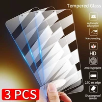 3pcs tempered glass for xiaomi redmi 10x 5g pro screen protector hd film