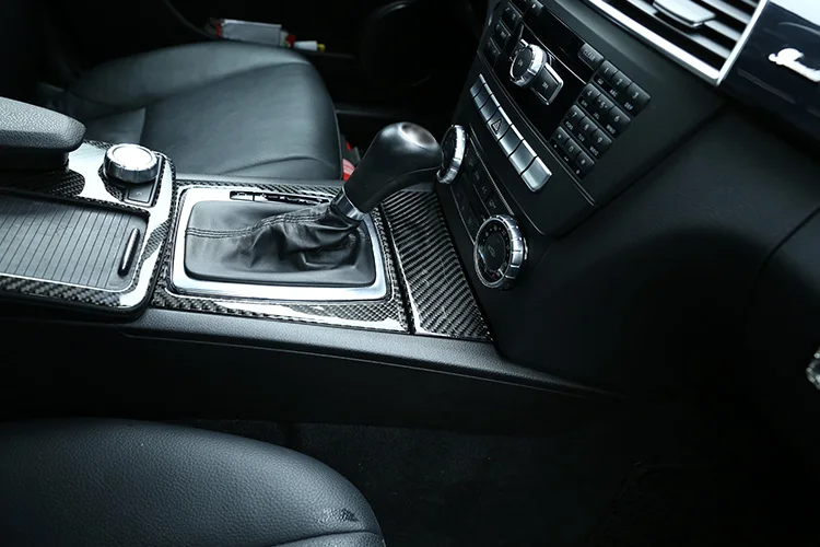 Мягкое углеродное волокно для Mercedes Benz C Class W204 2007-2013 отделка для прикуривателя наклейки автомобильные аксессуары