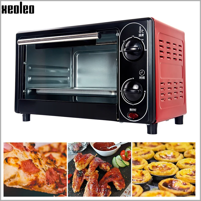 

XEOLEO 12L Electric oven Bread baking machine Bread Baker With timer 8inch Househood Pizza oven Grilled chicken wings 1500W 220V